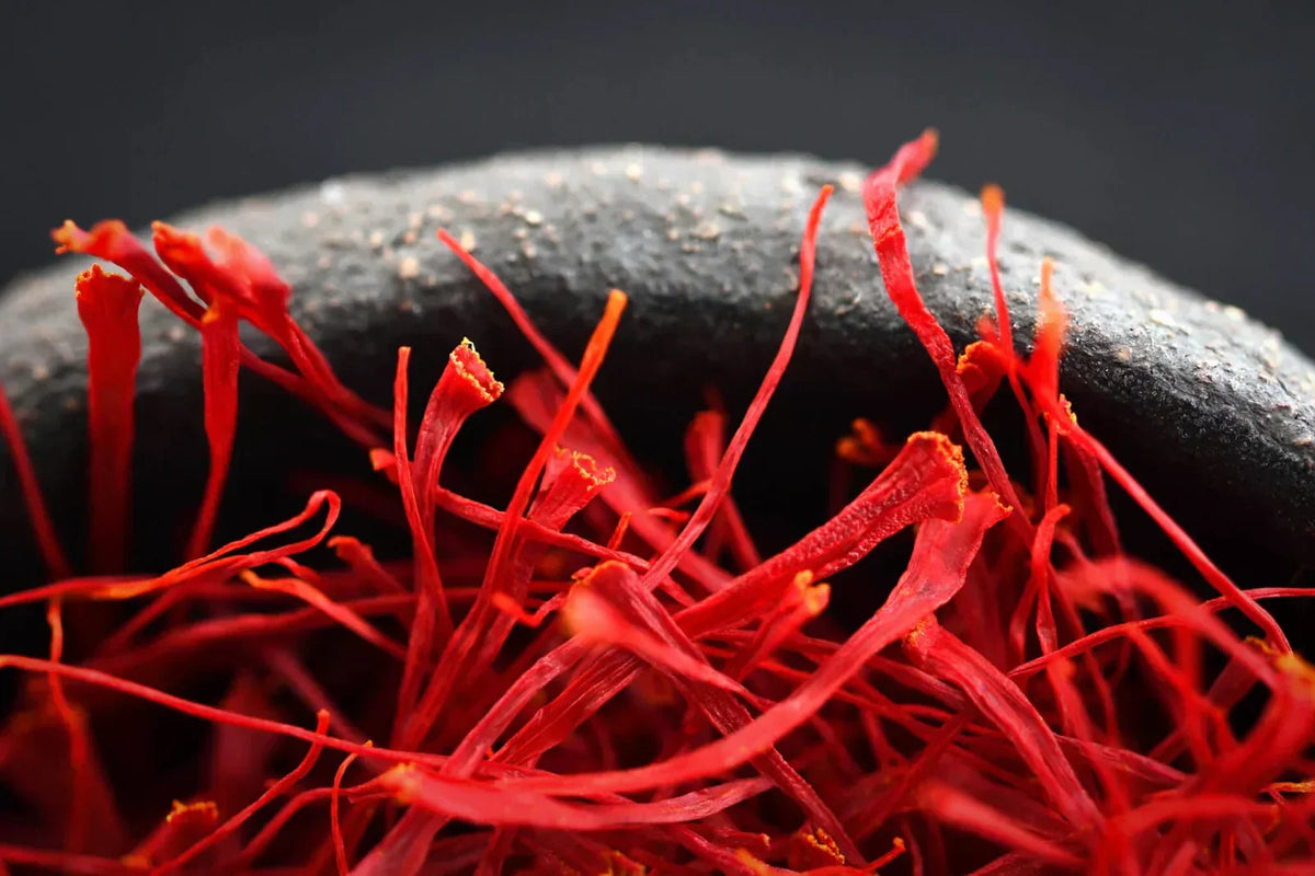 Saffron featured in an article about its naturally occurring compounds
